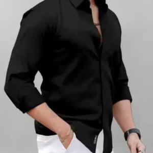 Louis Philippe Jeans Men Slim Fit Over Dyed Soft Handfeel Full Sleeve Casual Shirt